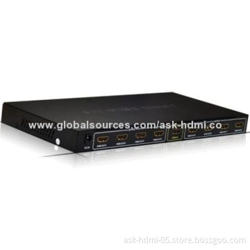 3D HDMI 1x8 Splitter with 5V DC/3A Power Supply
